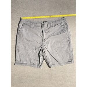 O'Neill Men's Gray Chino Shorts Size 36 Casual Surf Skate Flat Front Shorts
